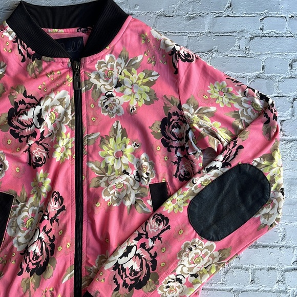 JILL | Floral print bomber jacket - Picture 7 of 12